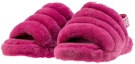 Lookbook (JR) UGG Fluff Yeah Slide 'Fuchsia' Selipar Bulu Wanita 1098494K-FUS