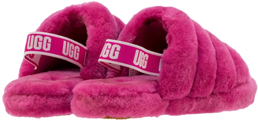 (JR) UGG Fluff Yeah Slide 'Fuchsia' - Sandal Bulu Wanita Magenta 1098494K-FUS Shop (JR) UGG Fluff Yeah Slide 'Fuchsia' - Sandal Bulu Wanita Magenta 1098494K-FUS