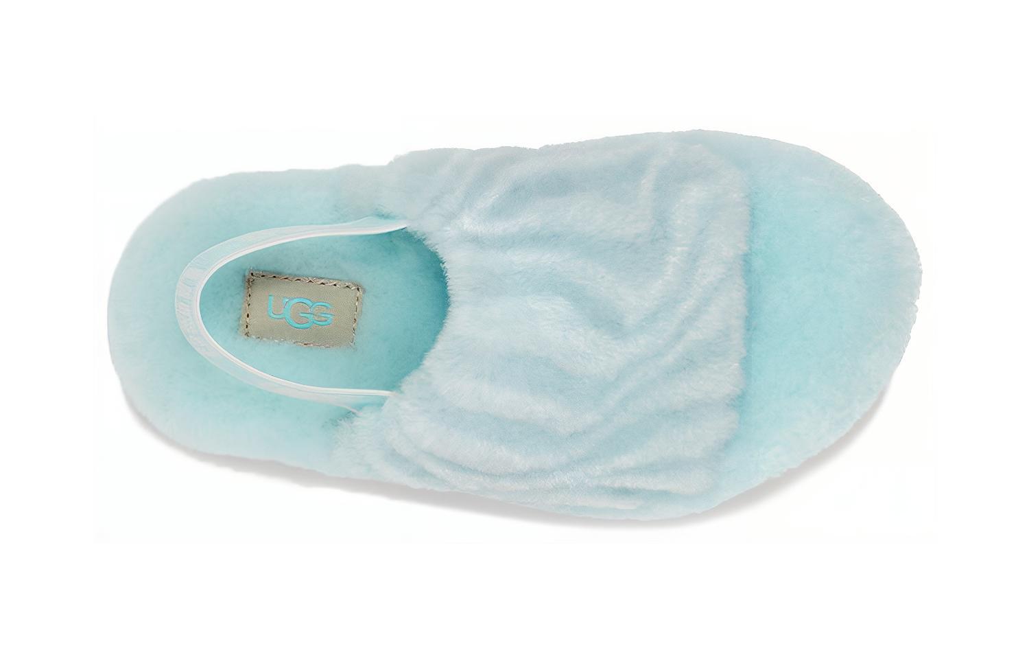 Purchase (Youth) UGG Fluff Yeah Slide 'Sky Blue' 1124929K-SKY