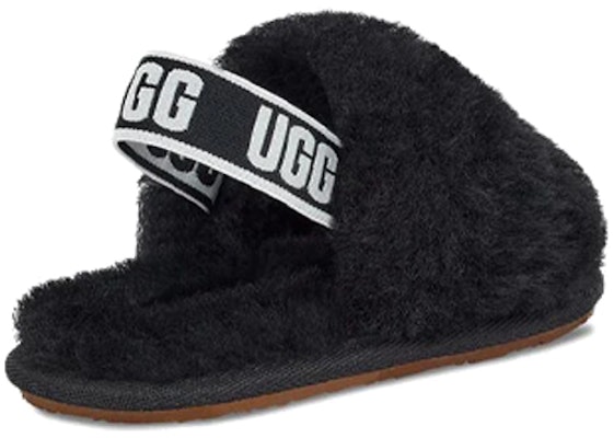 (JR) UGG フラッフ イヤー スライド (黒) 1098579T-BLK Purchase (JR) UGG フラッフ イヤー スライド (黒) 1098579T-BLK