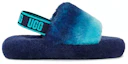 Order (Youth) UGG Fluff Yeah Slide Blue Combo Gradient 1120772K-BCB