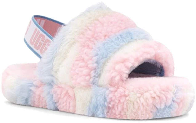 (JR) UGG Fluff Yeah Slide 加州骄傲条纹拖鞋 1120114K-PSTR Lookbook (JR) UGG Fluff Yeah Slide 加州骄傲条纹拖鞋 1120114K-PSTR