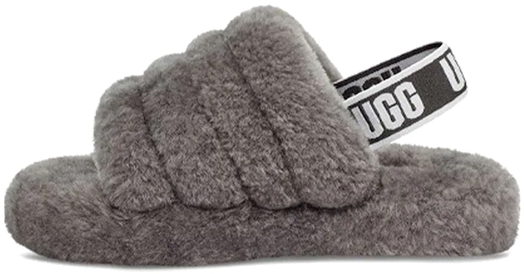 (Youth) UGG Fluff Yeah Slide Charcoal 1098494K-CHRC Buy (Youth) UGG Fluff Yeah Slide Charcoal 1098494K-CHRC