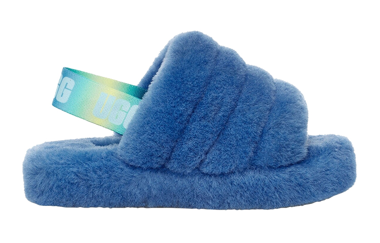 Order (Youth) UGG Fluff Yeah Slide Mystic Blue Gradient 1120030K-MBGT