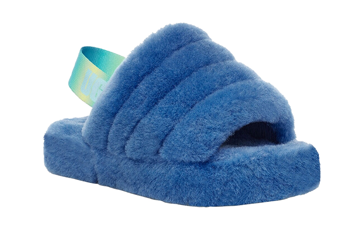 Lookbook (Youth) UGG Fluff Yeah Slide Mystic Blue Gradient 1120030K-MBGT