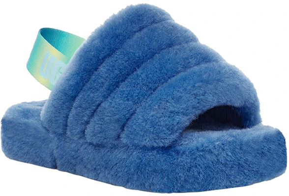 (Youth) UGG Fluff Yeah Slide Mystic Blue Gradient 1120030K-MBGT Lookbook (Youth) UGG Fluff Yeah Slide Mystic Blue Gradient 1120030K-MBGT
