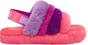 Order (JR) UGG Fluff Yeah Slide Merah Jambu Ungu Pelangi 1120075K-PPRB