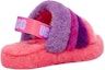 Purchase (JR) UGG Fluff Yeah Slide Merah Jambu Ungu Pelangi 1120075K-PPRB