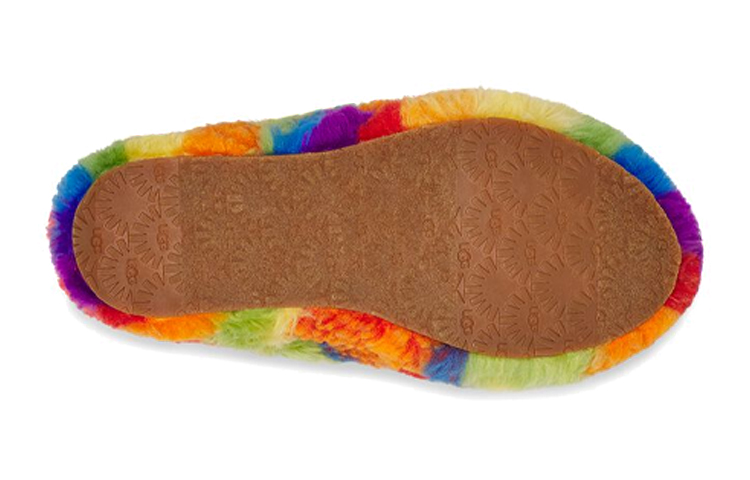 Details for (JR) UGG Fluff Yeah Slide a Righe Arcobaleno 1119840K-RSTR