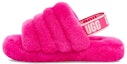 Buy (JR) UGG Fluff Yeah Slide Rock Rose Wanita 1098494K-RCR