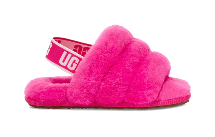 Order (Youth) UGG Fluff Yeah Slide Rock Rose 1098579T-RCR