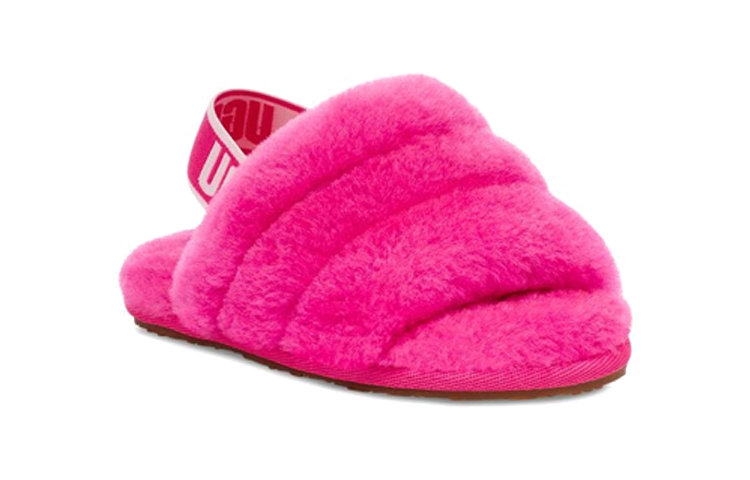 Lookbook (Youth) UGG Fluff Yeah Slide Rock Rose 1098579T-RCR