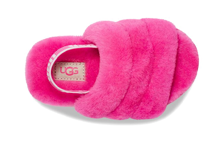 Shop (Youth) UGG Fluff Yeah Slide Rock Rose 1098579T-RCR