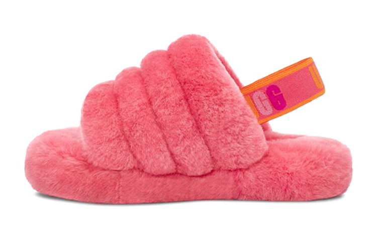 (Youth) UGG Fluff Yeah Slide Strawberry 1117429K-SSMLT