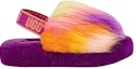 Order (JR) UGG Fluff Yeah Slide Tie Dye Berrylicious Wanita 1120033k-BYLC