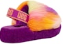 Purchase (JR) UGG Fluff Yeah Slide Tie Dye Berrylicious Wanita 1120033k-BYLC