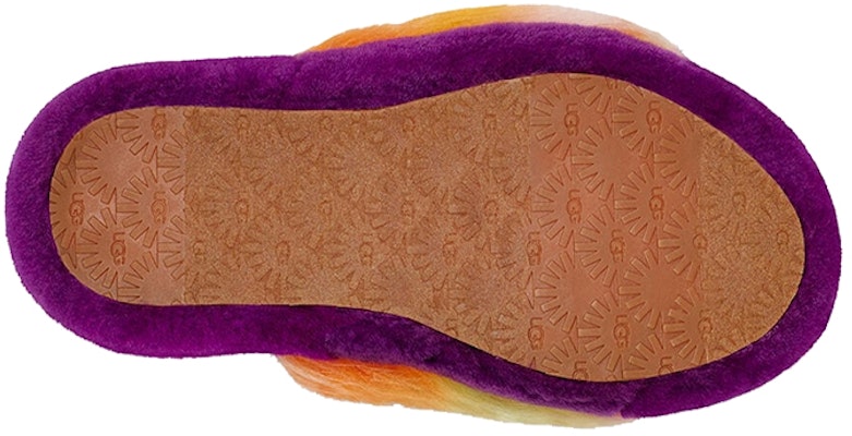 (Youth) UGG Fluff Yeah Slide Tie Dye Berrylicious 1120033k-BYLC Details for (Youth) UGG Fluff Yeah Slide Tie Dye Berrylicious 1120033k-BYLC
