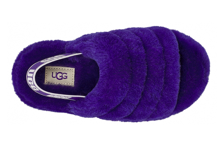 (Youth) UGG Fluff Yeah Slides 'Purple' 圖 4