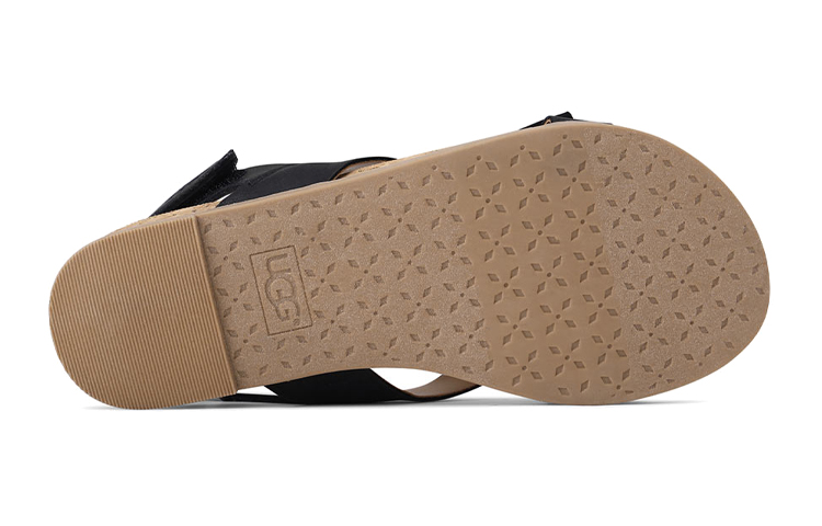 (Youth) UGG Fonda Sandal 'Black CMFT' 圖 5