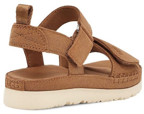 大童 UGG 牛皮 休閒舒適 兒童涼鞋 栗色 Shop 大童 UGG 牛皮 休閒舒適 兒童涼鞋 栗色