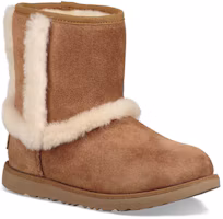 Lookbook UGG Hadley II 雪地靴 兒童 栗子棕色