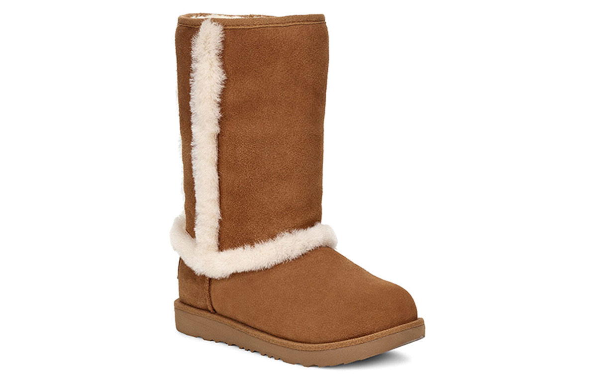 Lookbook (Youth) UGG Hadley II Tall 'Chestnut Brown' 1106835K-CHE