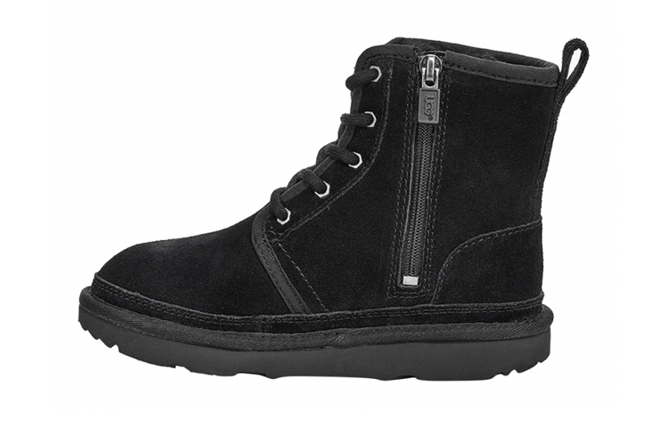 (Youth) UGG Harkley 'Comfort Warmth' 1017326K-BLK