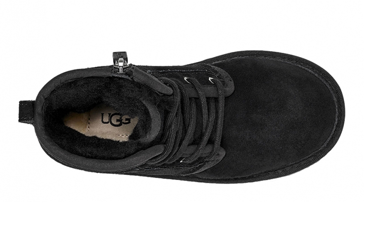 Shop (JR) UGG Harkley 'Keselesaan Hangat' 1017326K-BLK