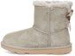 Buy (JR) UGG Mini Bailey Bow II Shimmer 'Kelabu Kanak-Kanak Besar' 1116173K-GOA