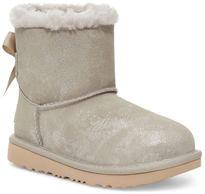 (Youth) UGG Mini Bailey Bow II Shimmer 'Grey Big Kid' 1116173K-GOA Lookbook (Youth) UGG Mini Bailey Bow II Shimmer 'Grey Big Kid' 1116173K-GOA