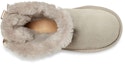 Purchase (JR) UGG Mini Bailey Bow II Shimmer 'Kelabu Kanak-Kanak Besar' 1116173K-GOA