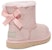 (JR) UGG Mini Bailey Bow II Shimmer But Salji 'Merah Jambu' 1116173K-PCD