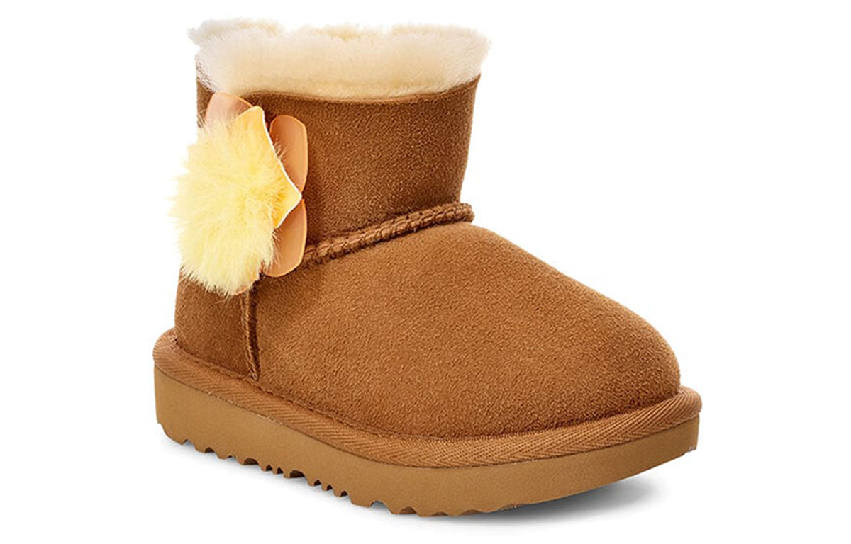 Lookbook (Youth) UGG Mini Bailey II 'Cactus Flower Chestnut' 1102771K-CHE