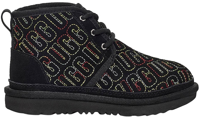 (Youth) UGG Neumel 2 Boot 'Graphic Stitch - Black' 1116170K-BLK Order (Youth) UGG Neumel 2 Boot 'Graphic Stitch - Black' 1116170K-BLK