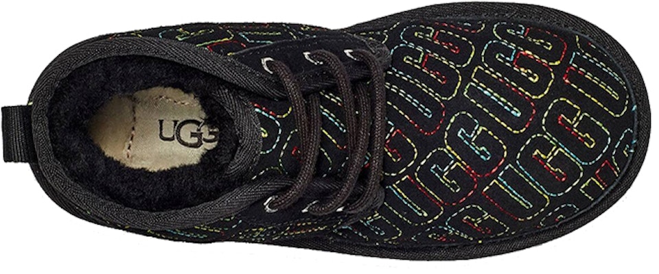 (Youth) UGG Neumel 2 Boot 'Graphic Stitch - Black' 1116170K-BLK Shop (Youth) UGG Neumel 2 Boot 'Graphic Stitch - Black' 1116170K-BLK