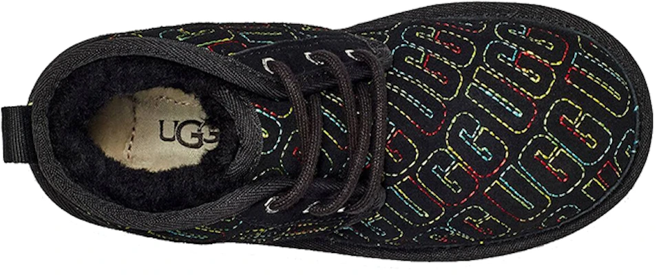 (Youth) UGG Neumel 2 Boot 'Graphic Stitch - Black' 1116170K-BLK Shop (Youth) UGG Neumel 2 Boot 'Graphic Stitch - Black' 1116170K-BLK