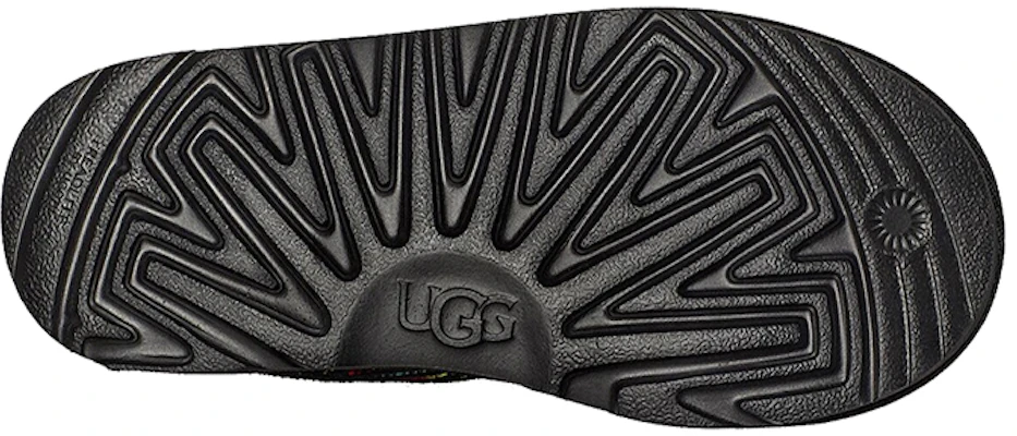 (Youth) UGG Neumel 2 Boot 'Graphic Stitch - Black' 1116170K-BLK Details for (Youth) UGG Neumel 2 Boot 'Graphic Stitch - Black' 1116170K-BLK