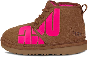 (Youth) UGG Neumel 'Chopped Comfort Warm High-Top Chestnut' 1129054K-CTPNK (Youth) UGG Neumel 'Chopped Comfort Warm High-Top Chestnut' 1129054K-CTPNK