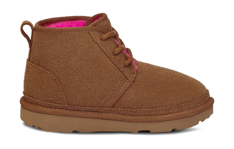 Order (Youth) UGG Neumel 'Chopped Comfort Warm High-Top Chestnut' 1129054K-CTPNK