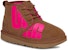 (JR) UGG Neumel 'Chopped Comfort Warm High-Top Coklat Chestnut' 1129054K-CTPNK