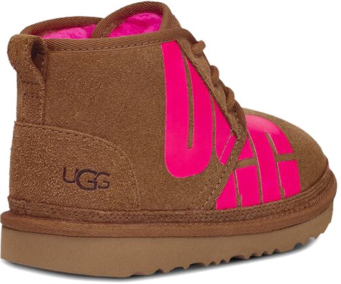 (Youth) UGG Neumel 'Chopped Comfort Warm High-Top Chestnut' 1129054K-CTPNK Shop (Youth) UGG Neumel 'Chopped Comfort Warm High-Top Chestnut' 1129054K-CTPNK