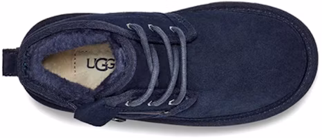 Shop 大童 UGG Neumel 時尚加絨拉鍊雪地靴 海軍藍