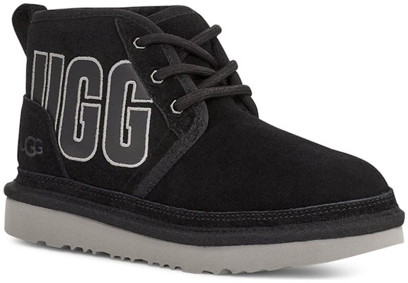 (青年款)UGG Neumel 圖案靴 黑灰色絨面革 1130787K-BGSD Lookbook (青年款)UGG Neumel 圖案靴 黑灰色絨面革 1130787K-BGSD