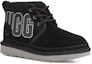 Lookbook (JR) UGG Neumel Graphic Boot Hitam Kelabu Suede 1130787K-BGSD