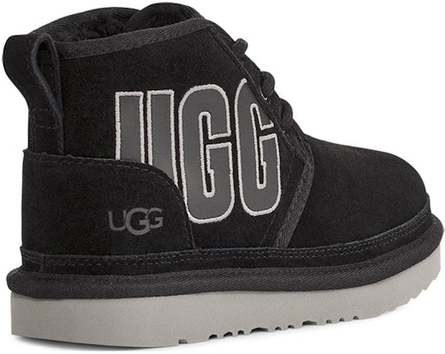 (青年款)UGG Neumel 圖案靴 黑灰色絨面革 1130787K-BGSD Shop (青年款)UGG Neumel 圖案靴 黑灰色絨面革 1130787K-BGSD