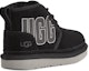 Shop (JR) UGG Neumel Graphic Boot Hitam Kelabu Suede 1130787K-BGSD