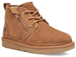 Lookbook 兒童 UGG Neumel 拉鍊靴 栗色 1117411K-CHE