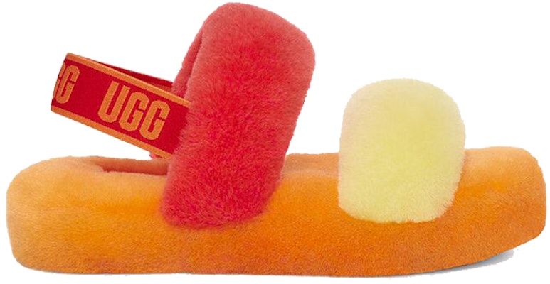 (Youth) UGG Oh Yeah 'Orange Fuzz' 1115752K-ROML Order (Youth) UGG Oh Yeah 'Orange Fuzz' 1115752K-ROML