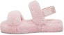(JR) UGG Oh Yeah Slide Merah Jambu Kerang Laut 1115752K-SLPN