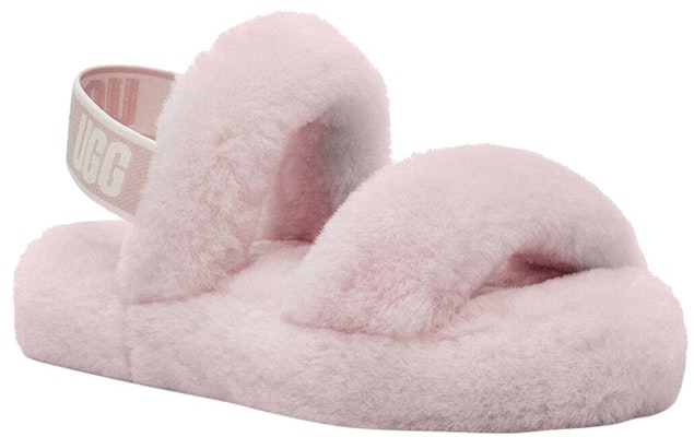 UGG Oh Yeah 簡約休閒毛絨涼鞋 大童 海貝粉 Order UGG Oh Yeah 簡約休閒毛絨涼鞋 大童 海貝粉